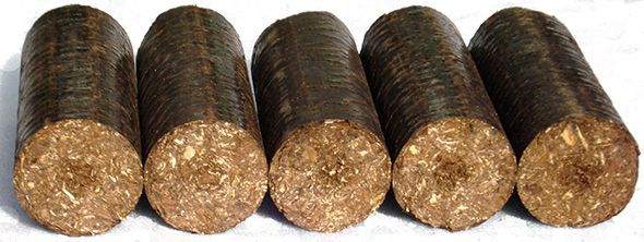 Non-Carbonized Briquettes